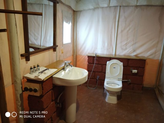 Luxury Tents with Attached Washrooms