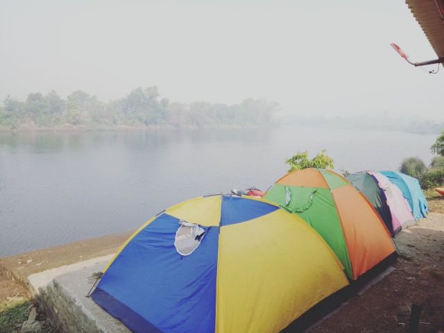 Amazing Views of the River Riverside Camping at Kundalika
